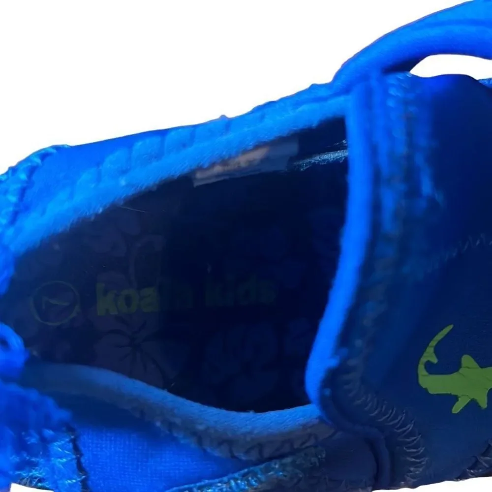 Koala Kids GUC Blue Swim Shoes Sz Toddler 7‎